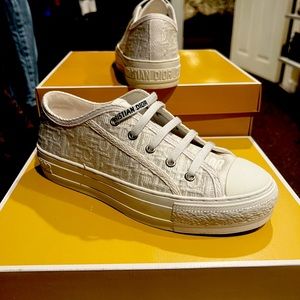 Women’s White Platform Sneakers